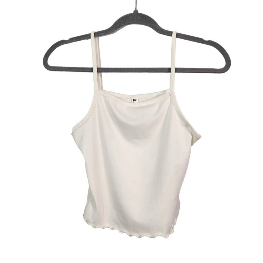 BP Ivory Cropped Tank Top Size Small Cream Tank Top NWT Simple Cami